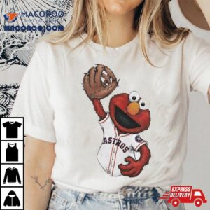 Elmo Houston Astros Sesame Street Limited Edition Fine Tshirt