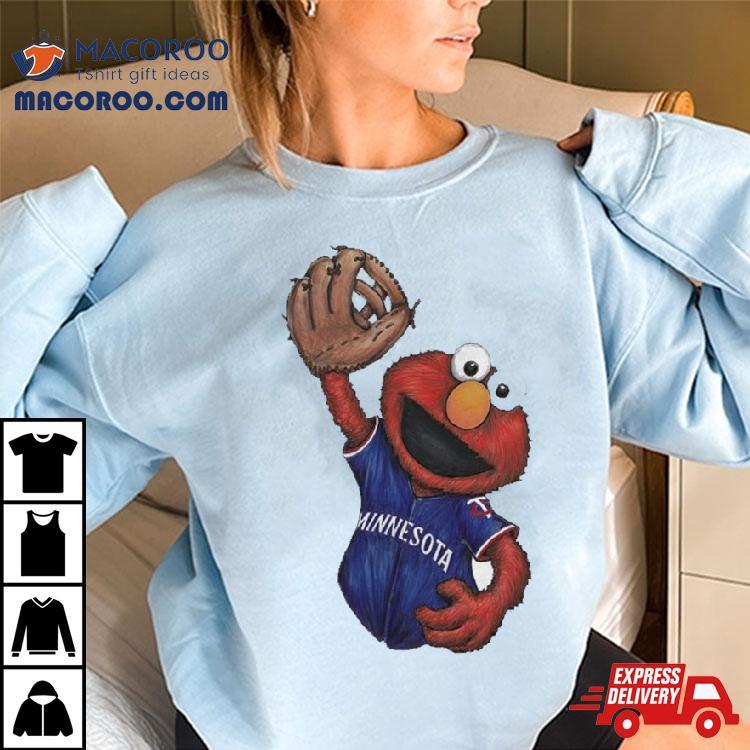 Elmo Minnesota Twins Sesame Street Limited Edition Fine T Shirt Elmo Minnesota Twins Sesame Street Limited Edition Fine T Shirt