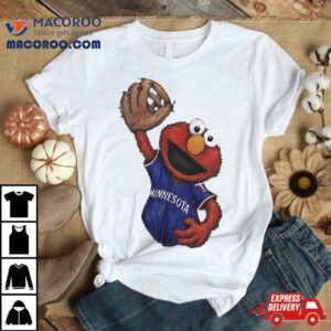 Elmo Minnesota Twins Sesame Street Limited Edition Fine T Shirt