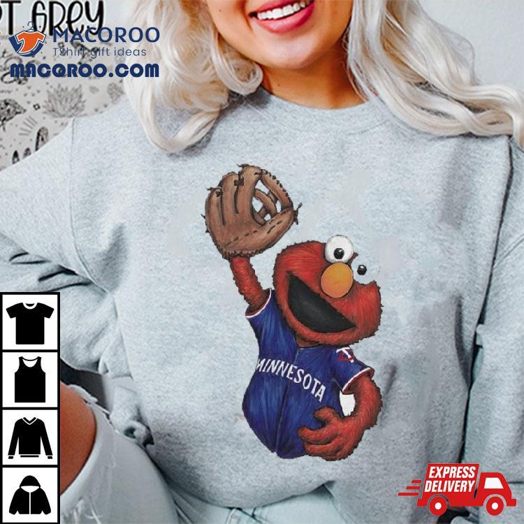 Elmo Minnesota Twins Sesame Street Limited Edition Fine T Shirt Elmo Minnesota Twins Sesame Street Limited Edition Fine T Shirt