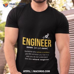 Engineer Funny Deffiniton Shirt