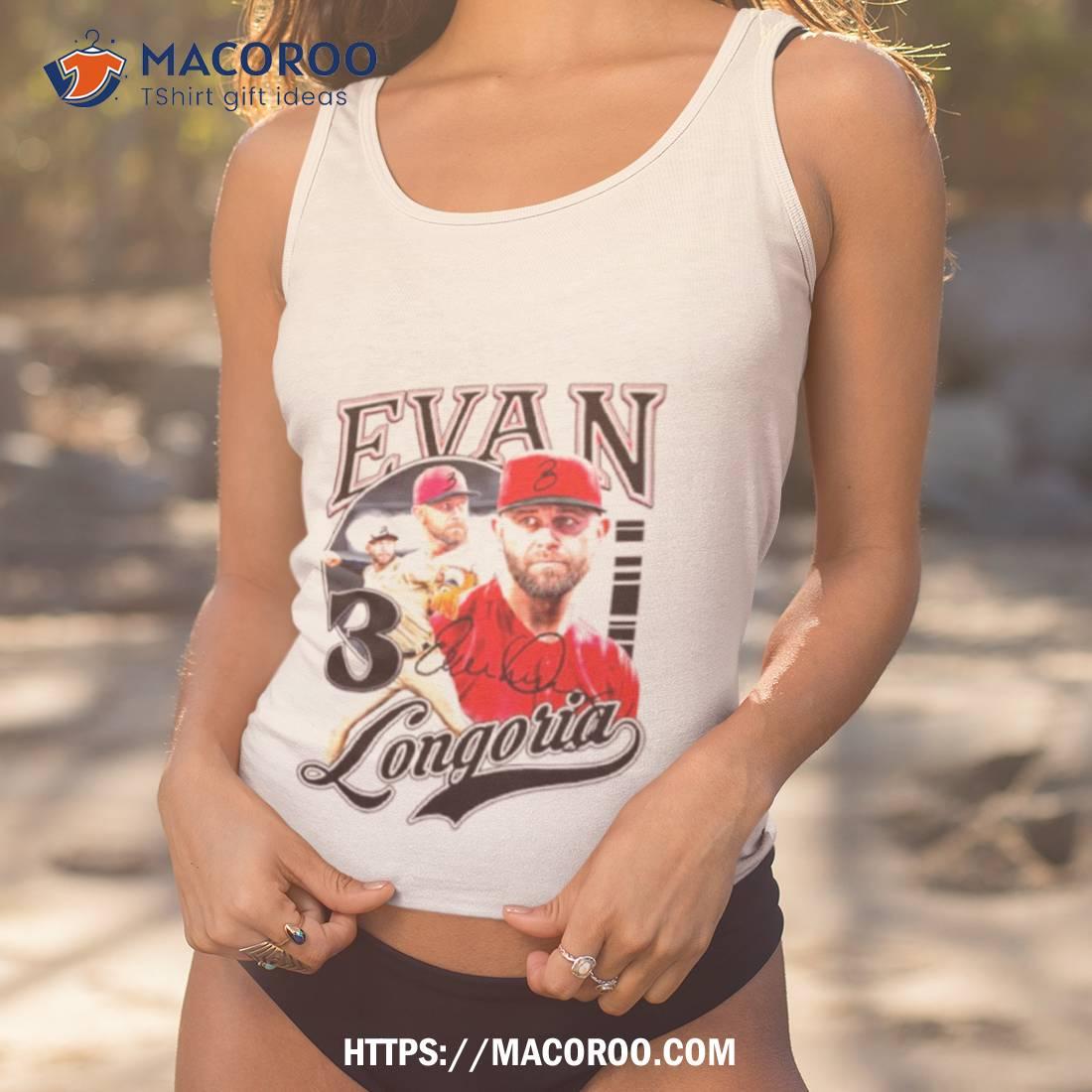 Evan Longoria Arizona Diamondbacks Signature Shirt Evan Longoria Arizona Diamondbacks Signature Shirt