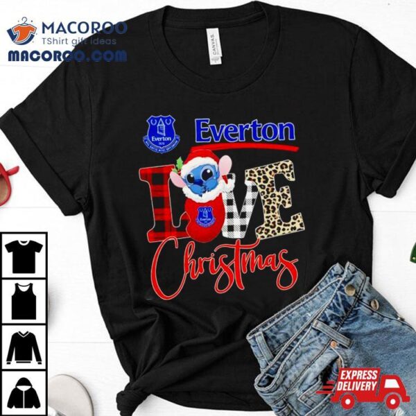 Everton Stitch Love Christmas Shirt