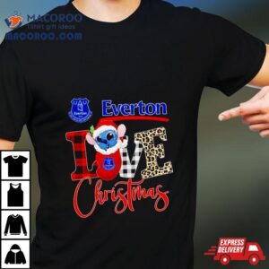 Everton Stitch Love Christmas Tshirt