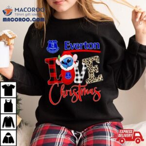 Everton Stitch Love Christmas Tshirt