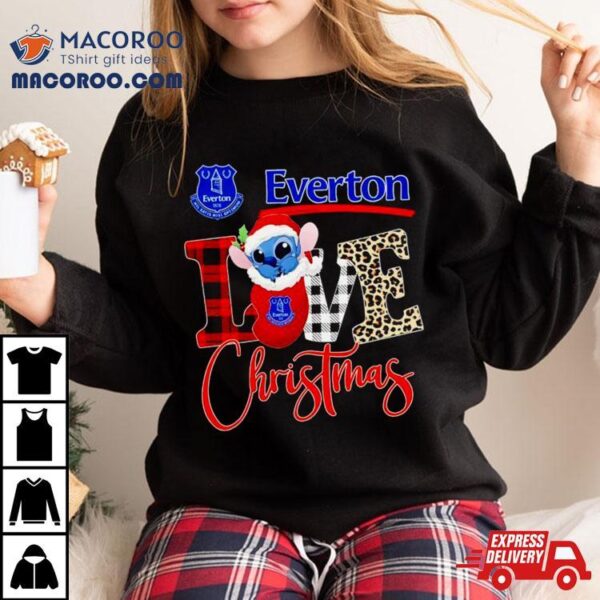 Everton Stitch Love Christmas Shirt