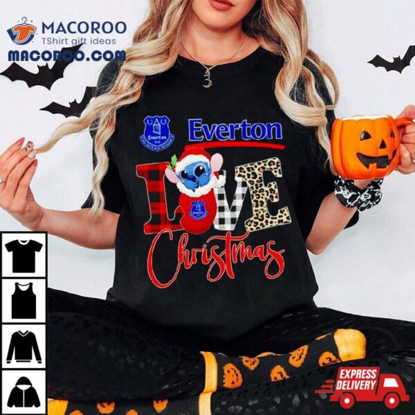 Everton Stitch Love Christmas Shirt