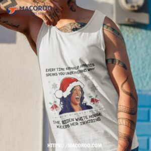 Every Time Kamala Harris Speak Funny Ugly Christmas Shirt 3 Every Time Kamala Harris Speak Funny Ugly Christmas Tank Top 1