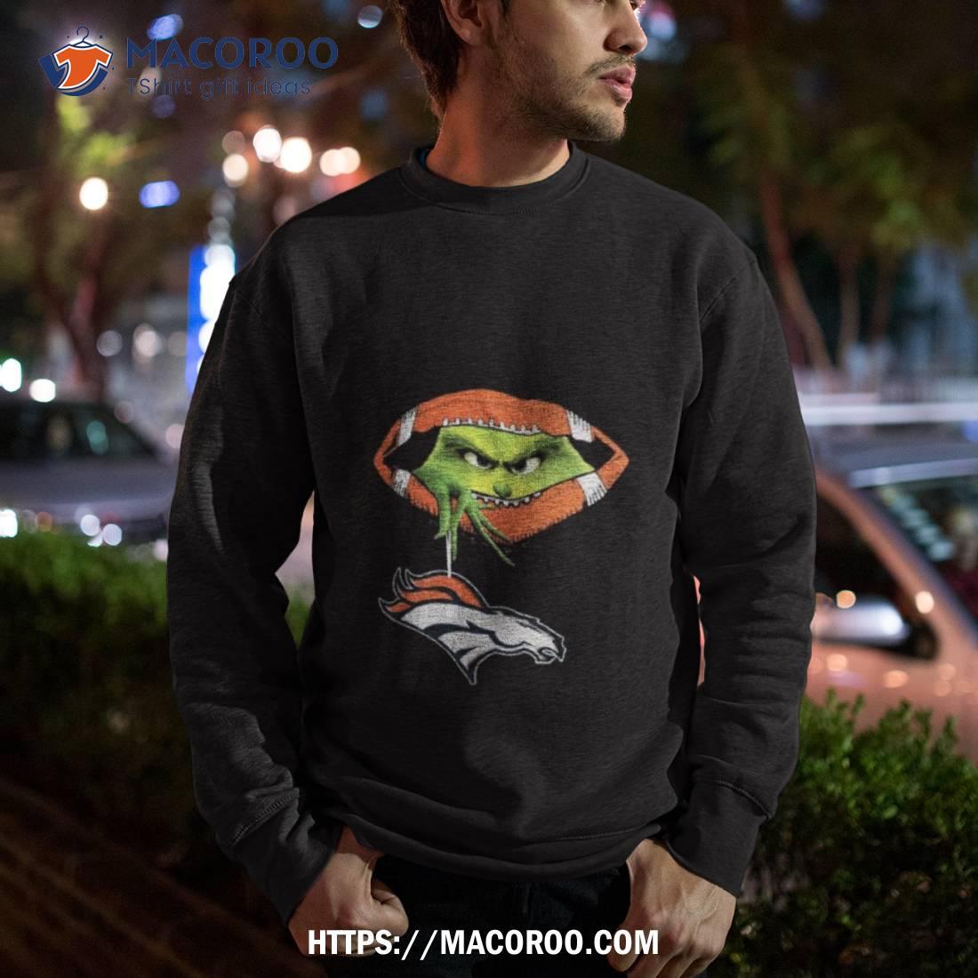 Ew People The Grinch Hold Denver Broncos Logo Shirt Ew People The Grinch Hold Denver Broncos Logo Shirt