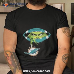 Ew People The Grinch Hold Miami Dolphins Logo Tshirt