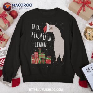 Fa La Llama Christmas Sweat Sweatshirt