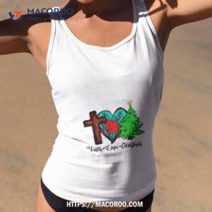 Faith Love Christmas Tank Top 2
