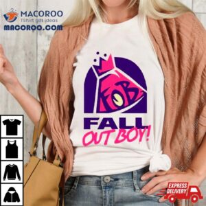 Fall Out Boy Taco Bell Parody Logo Tshirt