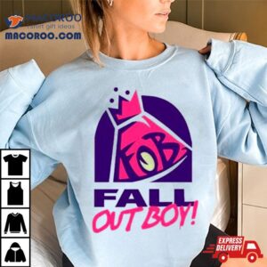 Fall Out Boy Taco Bell Parody Logo Tshirt