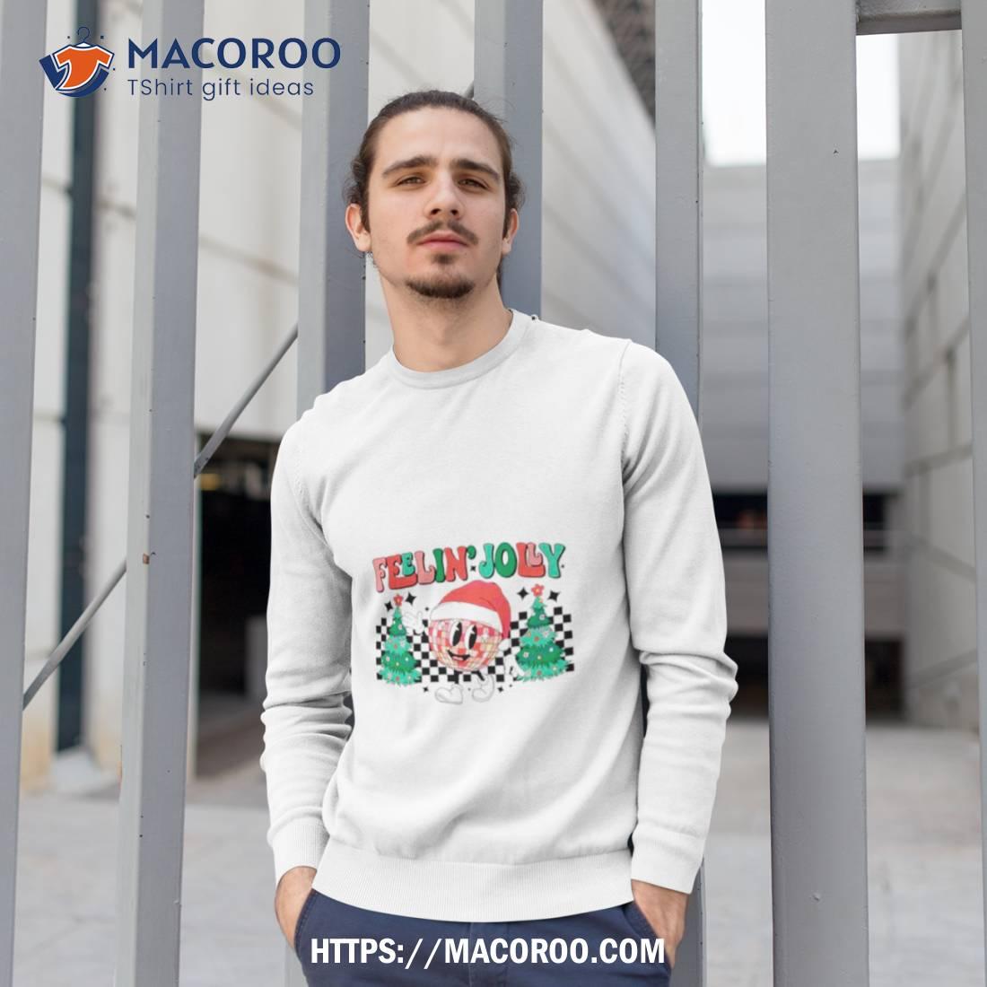 Feelin Joly Disco Ball Christmas Tree Shirt Feelin Joly Disco Ball Christmas Tree Shirt