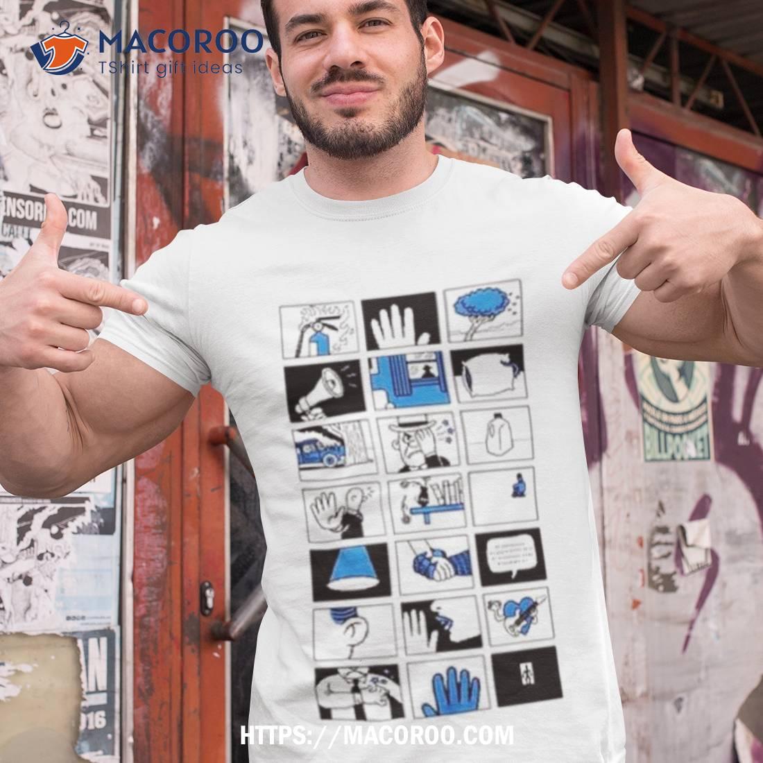 Fingertips On Blue Shirt Fingertips On Blue Shirt