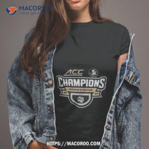 Florida State Seminoles 2023 Acc Women S Soccer Champions Tshirt 2