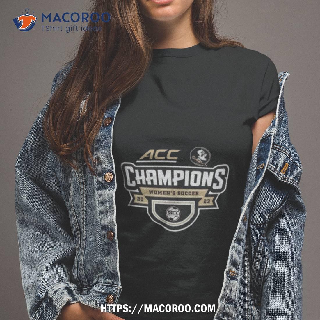 Florida State Seminoles 2023 Acc Women’s Soccer Champions T Shirt Florida State Seminoles 2023 Acc Women’s Soccer Champions T Shirt