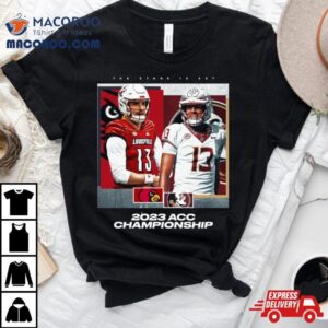 Florida State Seminoles Vs Louisville Cardinals Acc Football Championship Tshirt