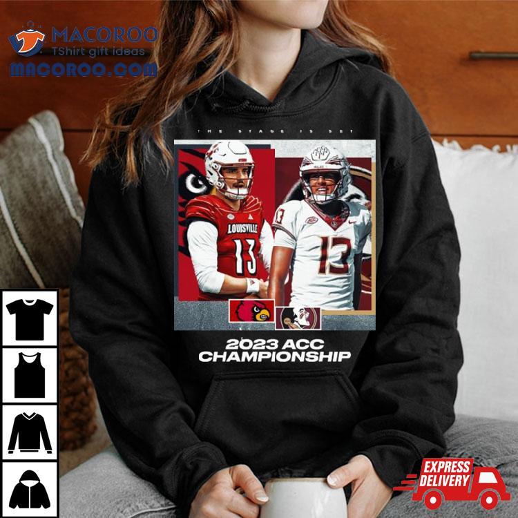Event 1 Atlantic Coast Conference 2023 Acc Football Championship Louisville  Cardinals Vs Florida State Seminoles Cardinals Shirt, hoodie, sweater, long  sleeve and tank top