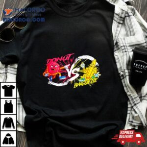 Food Battle Donut Baguette Tshirt
