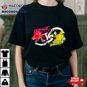 Food Battle Donut Baguette Tshirt
