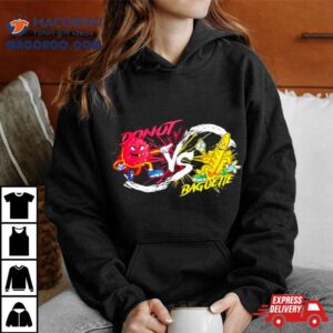 Food Battle Donut Baguette Tshirt