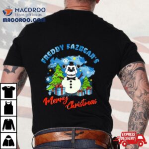 Freddy Fazbear Merry Christmas Five Night At Freddy Christmas Tshirt