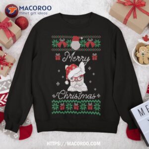 frenchie ugly christmas sweater gifts french bulldog lovers sweatshirt sweatshirt