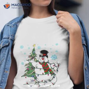 Frosty The Snowman Christmas Tree Shirt