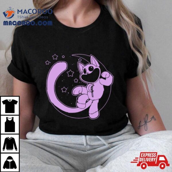 Funny Catnap Moon T Shirt