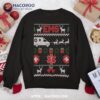 Funny Ems Paramedical Ugly Christmas Sweater Sweatshirt