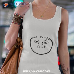 Funny Face No Sleep Club Shirt 2 Funny Face No Sleep Club Tank Top 4