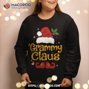 Funny Santa Grammy Claus Christmas Matching Family Group Sweat Sweatshirt 2