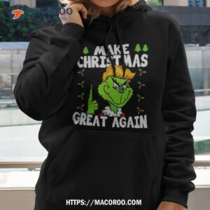 funny trump 2024 make christmas great again ugly hoodie 2