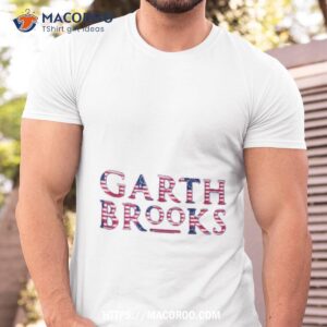 Garth Brooks America Flag Title Shirt
