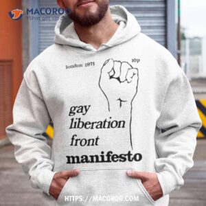 Gay Liberation Front Manifesto Shirt 1 gay liberation front manifesto hoodie