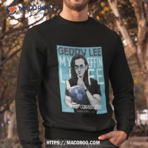 Geddy Lee Beacon Theatre Tour 2023 Poster Sweatshirt