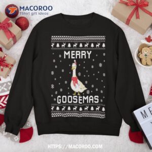 geese ugly christmas sweater lover holiday present sweatshirt sweatshirt