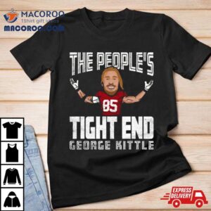 George Kittle Carton For San Francisco Ers Fans Tshirt