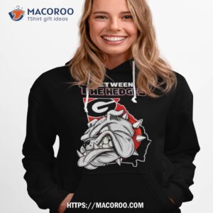 Georgia Bulldogs Between The Hedges Hoodie 1