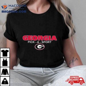 Georgia Bulldogs Pick A Sport Logo Tshirt