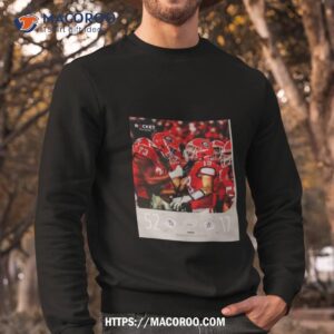 Georgia Bulldogs Wins 51 17 Ole Miss Rebels 2023 Sec East Championship Final Score Sweatshirt