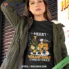 Get Now Tennessee Volunteers Snoopy And Friends Merry Christmas Shirt