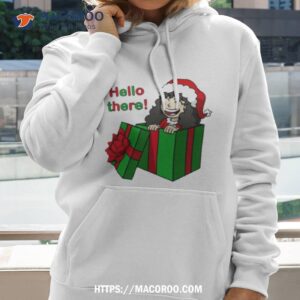 Girl Santa Gift Hello There Hoodie 2