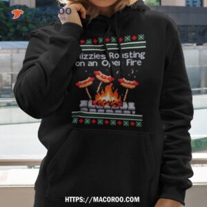 Glizzies Roasting On A Open Fire Ugly Christmas Shirt
