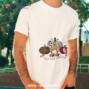 Gnome Oklahoma State Cowboys Vs Oklahoma Sooners 2023 ‘tis The Season Shirt