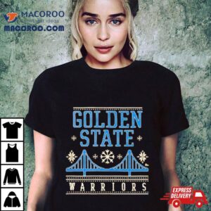Golden State Warriors Holiday Ugly Christmas Tshirt