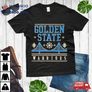 Golden State Warriors Holiday Ugly Christmas Tshirt