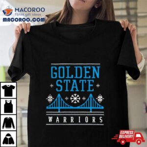 Golden State Warriors Ugly Sweater Christmas Holiday T Tshirt